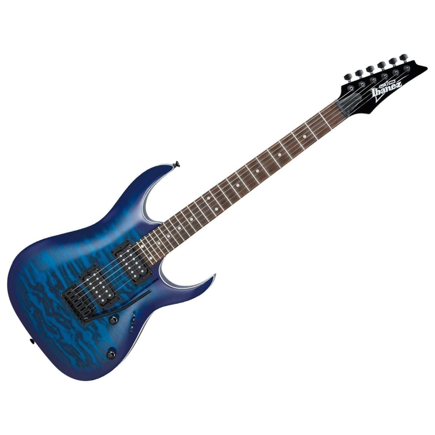IbanezGio GRGA120QA - Transparent Blue Burst