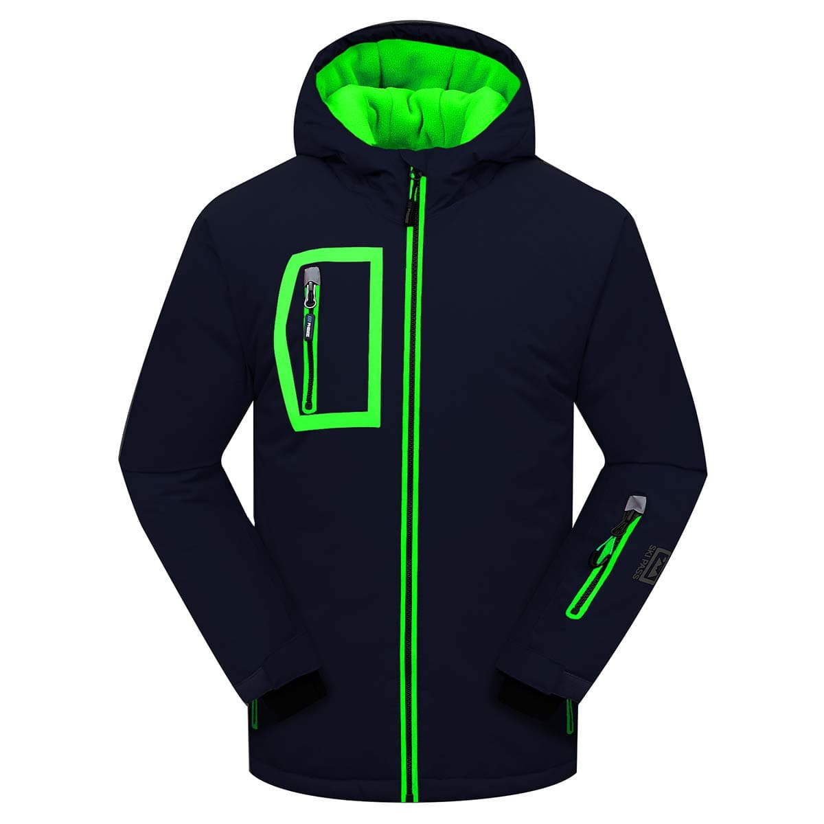 PHIBEE Big Boy's Waterproof Breathable Snowboard Ski Jacket