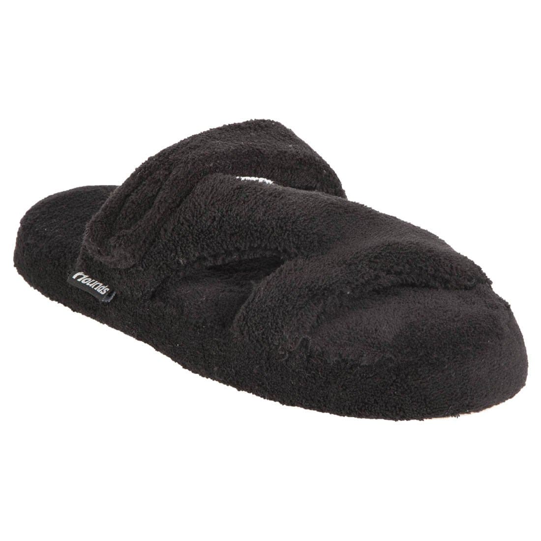 Women's Fluffy Z Slippers - Black