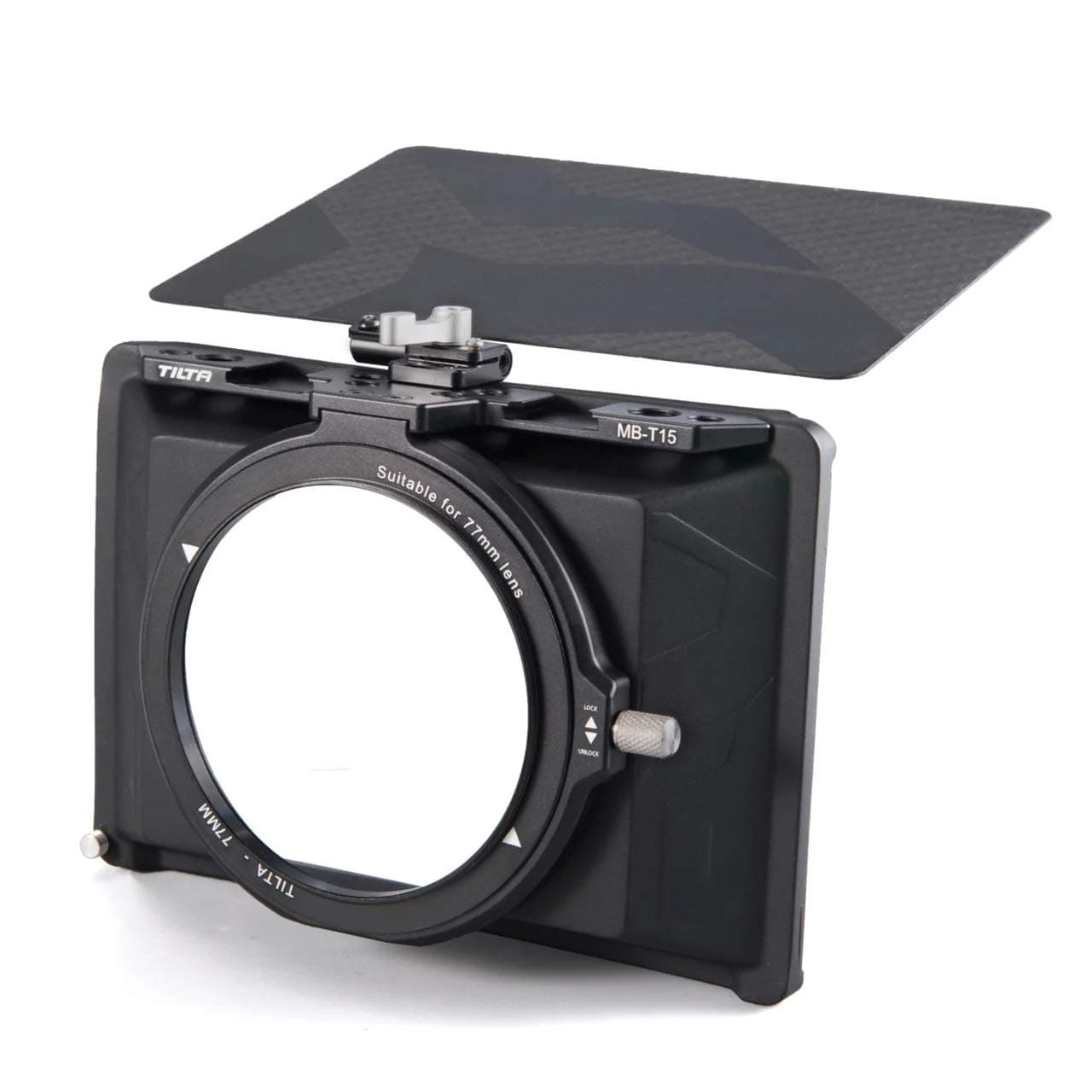 Tilta MB-T15 Tiltaing 4 * 5.65 Mini Matte Box for DSLR mirrorless style cameras Tilta lens hood accessories lens ring 72mm 82mm 77mm 67mm top flag