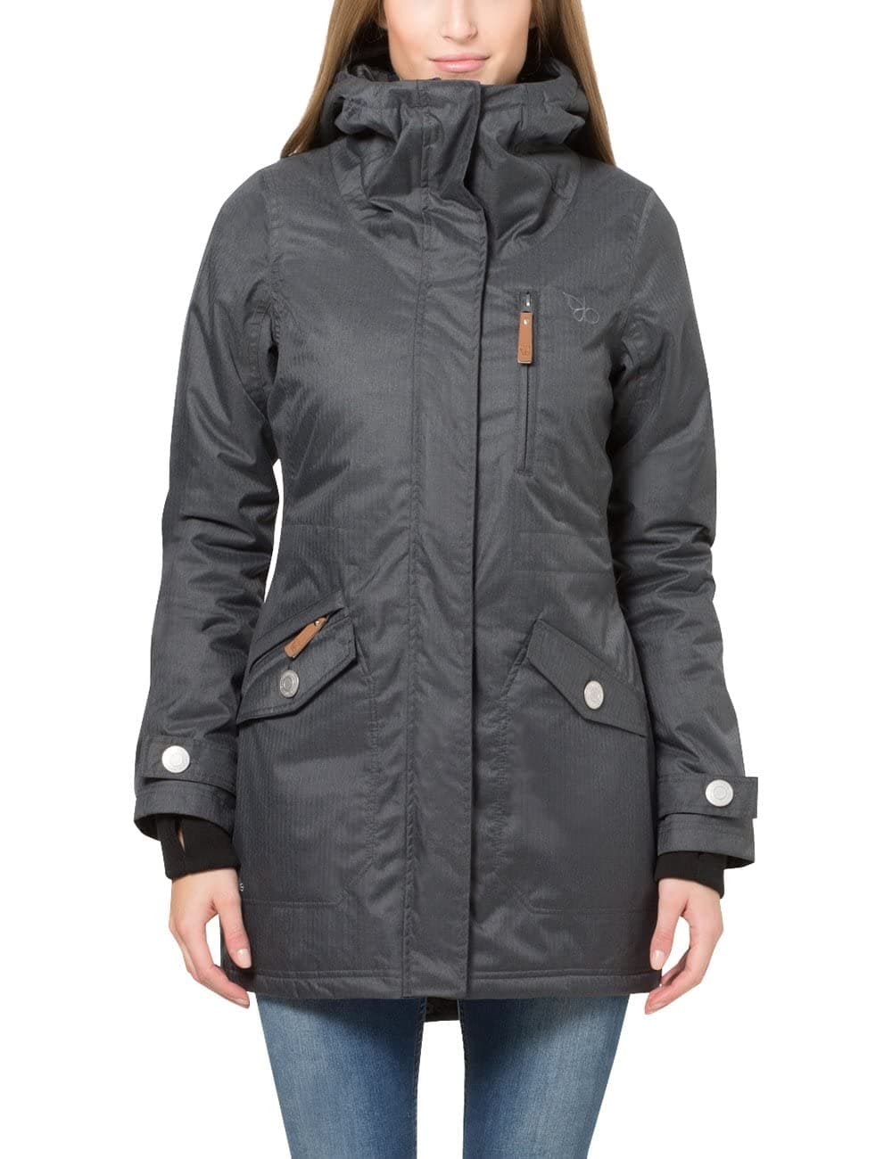 berydaleLadies Winter Parka, Windproof and Waterproof