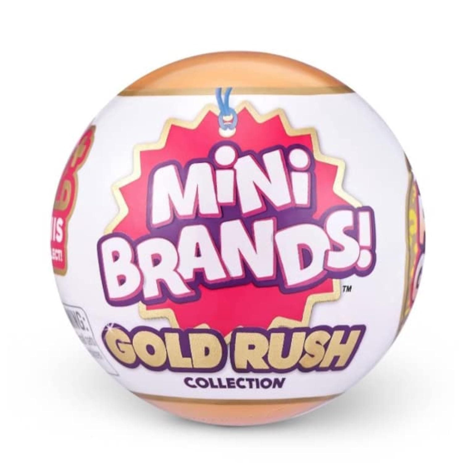 Mini Brands Gold Rush Limited Edition Mystery Capsule Real Mini Brands Collectible Toy