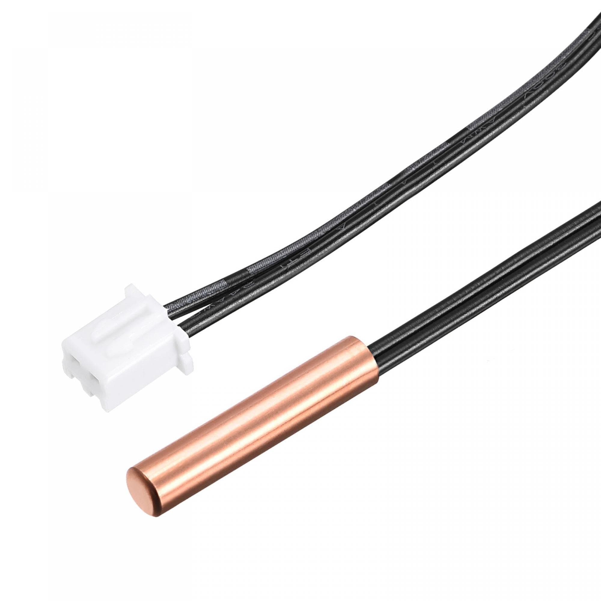 sourcing map 2 Pack 15K NTC Thermistor Probe, Extruder Filament Copper Sensitive Sensor for 3D Printer Heater