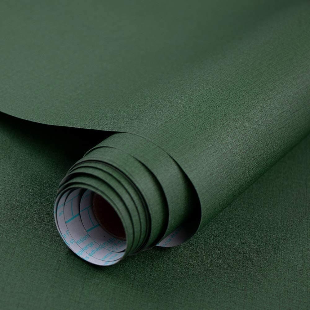 Green Linen Wallpaper
