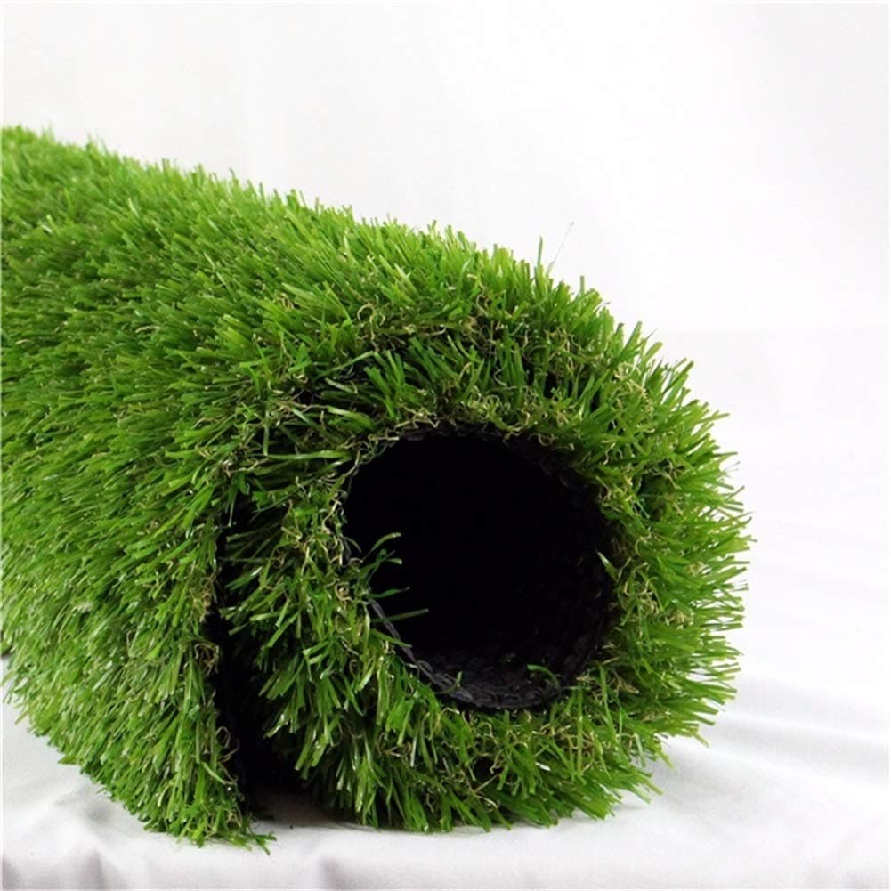 Artificial Grass Turf Realistic Fake Grass Synthetic Thick Lawn Grass Mat Pet Turf Outdoor Garden Landscape (5ft x 3.3ft (16.5 Square ft))