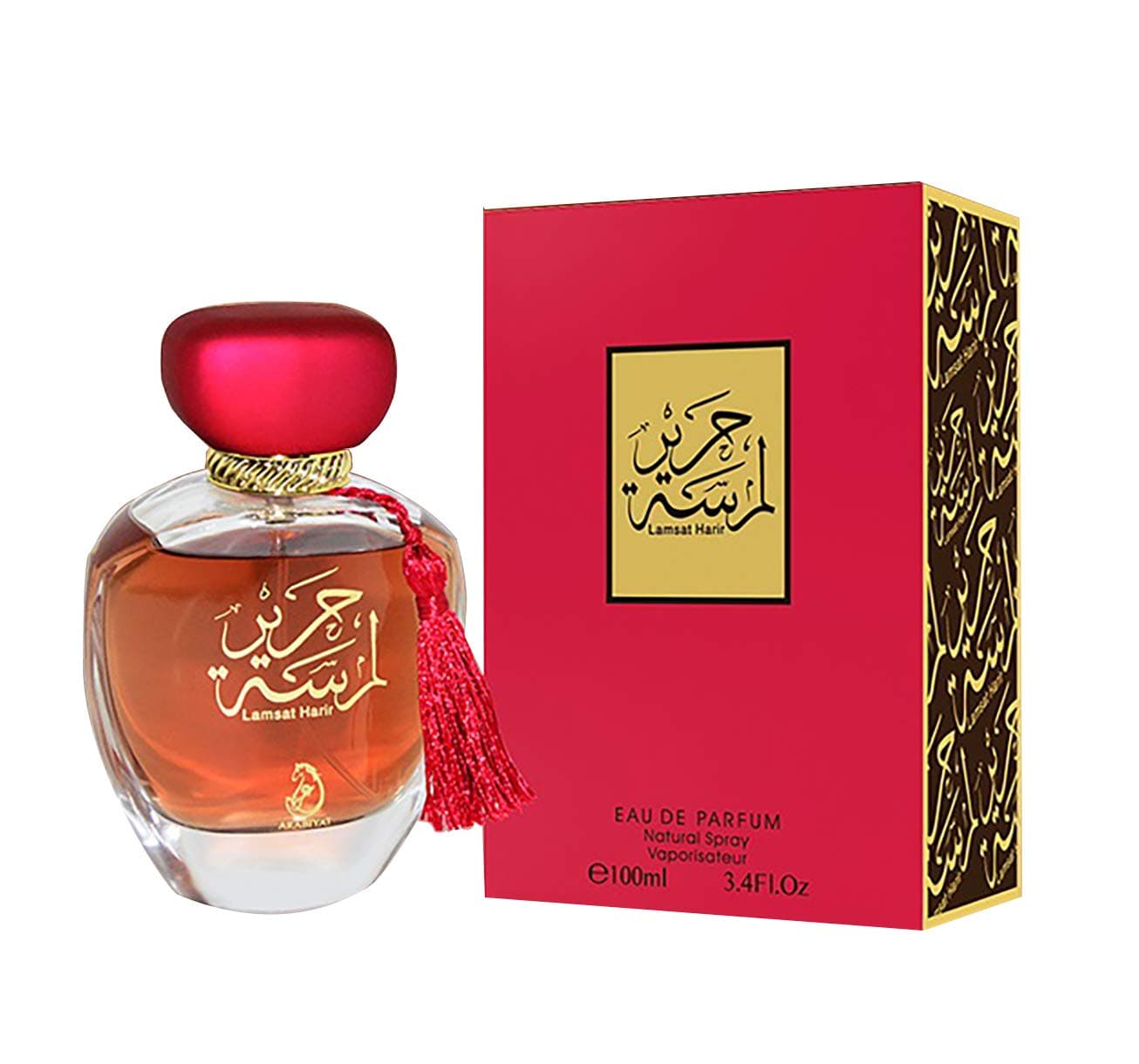Lamsat Harir Women's Eau de Perfume | Middle Eastern Spray - Sweet, Fruity, Musky Aromatic Fragrance for Women - 100 ml