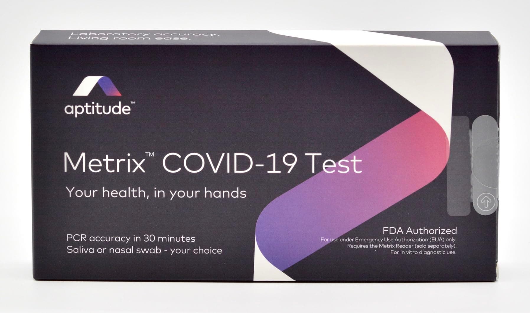 Metrix® COVID Test - Requires Separate Purchase of Metrix® Reader - PCR-Accurate Molecular - FDA Authorized – Single Use Test Only, Separate Reusable Reader Required
