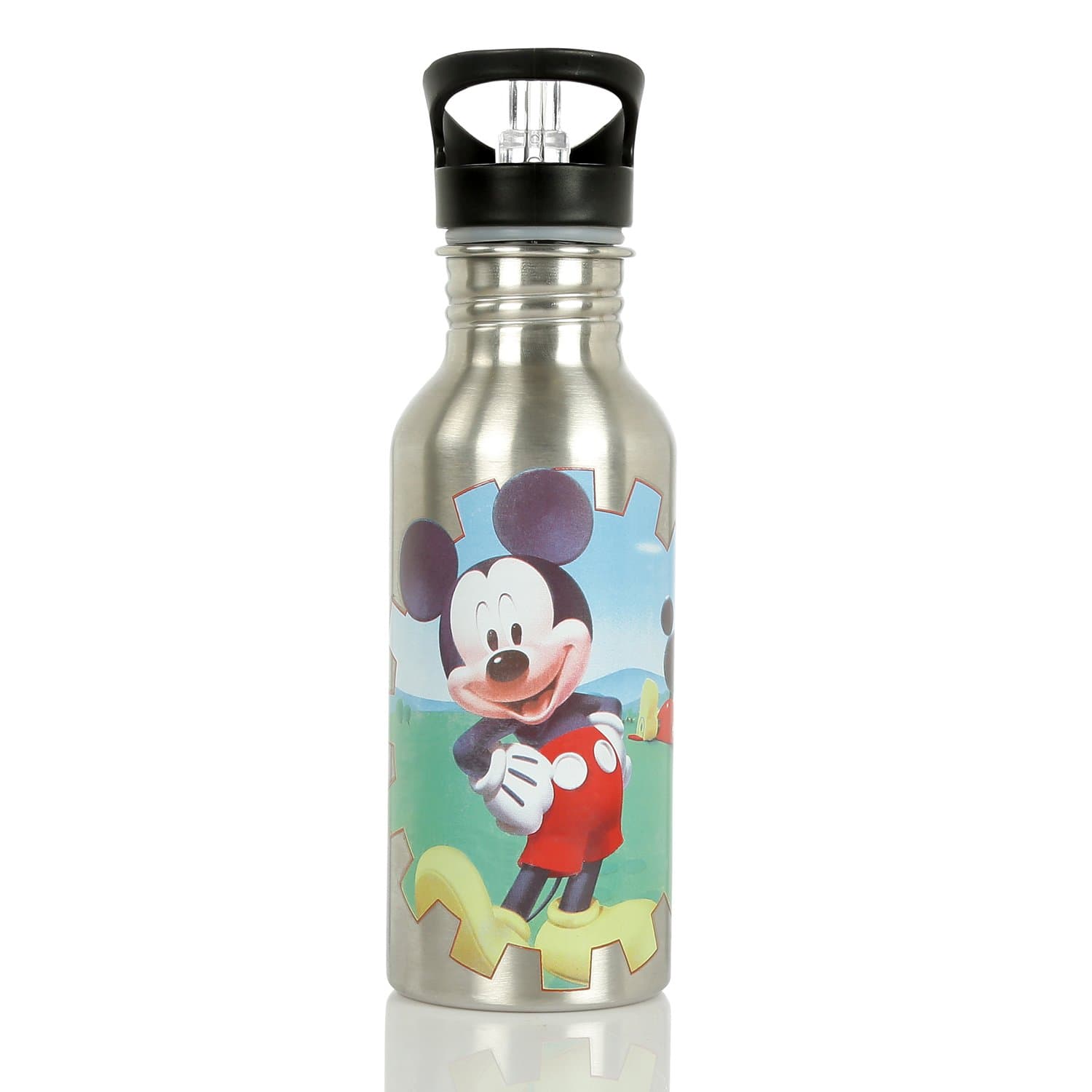 Magic Bottles Colour changing Mickey Mouse Character Plastic Bottle(Multicolour)
