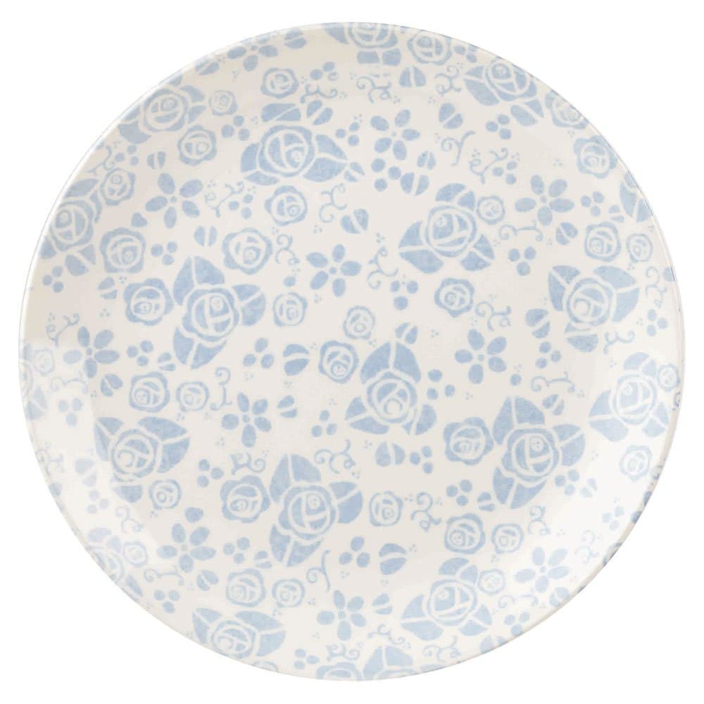 Julie Dodsworth, FLEDGLING WHITE DINNER PLATE 26CM, Multi-colour