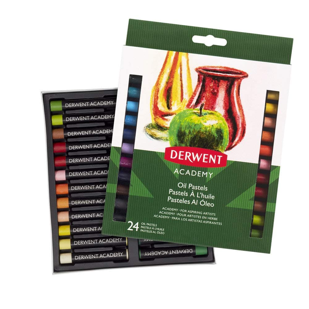 Derwent Academy Oil Pastels 24 Pack