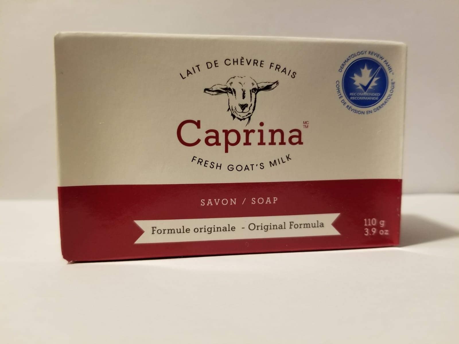 Caprina Fresh goat's milk Soap, original formula, 110g