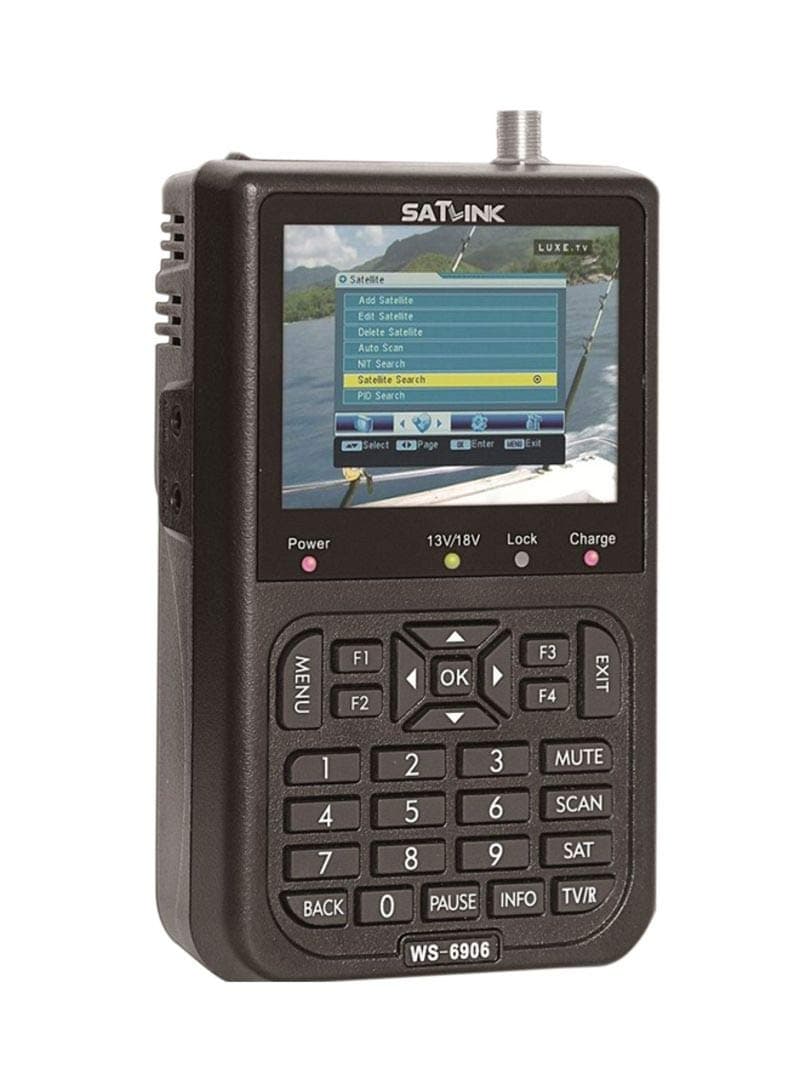 Nano Classic SATlink WS-6906 WS 6906 3.5in LCD HD DVB-S FTA C &KU Band Data Digital Satellite Signal Finder Meter Receiver