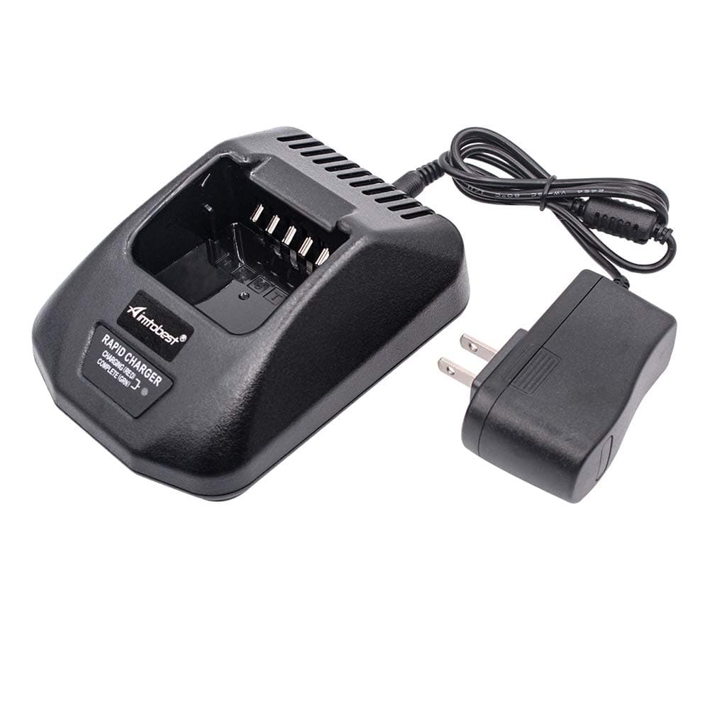 KSC-25 Charger Compatible for TK-2140 TK-3140 TK-2160 TK-3160 TK-2170 TK-3170 TK-2360 TK-3360 NX-220 NX-320 Radio KNB-57L KNB-55L KNB-35L KNB-56N KNB-26N Battery
