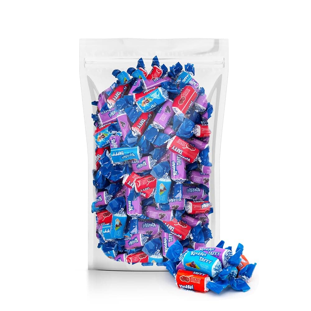 Kool-Aid Taffy Candy Assorted Fruit Flavors, 14 Ounces Bag