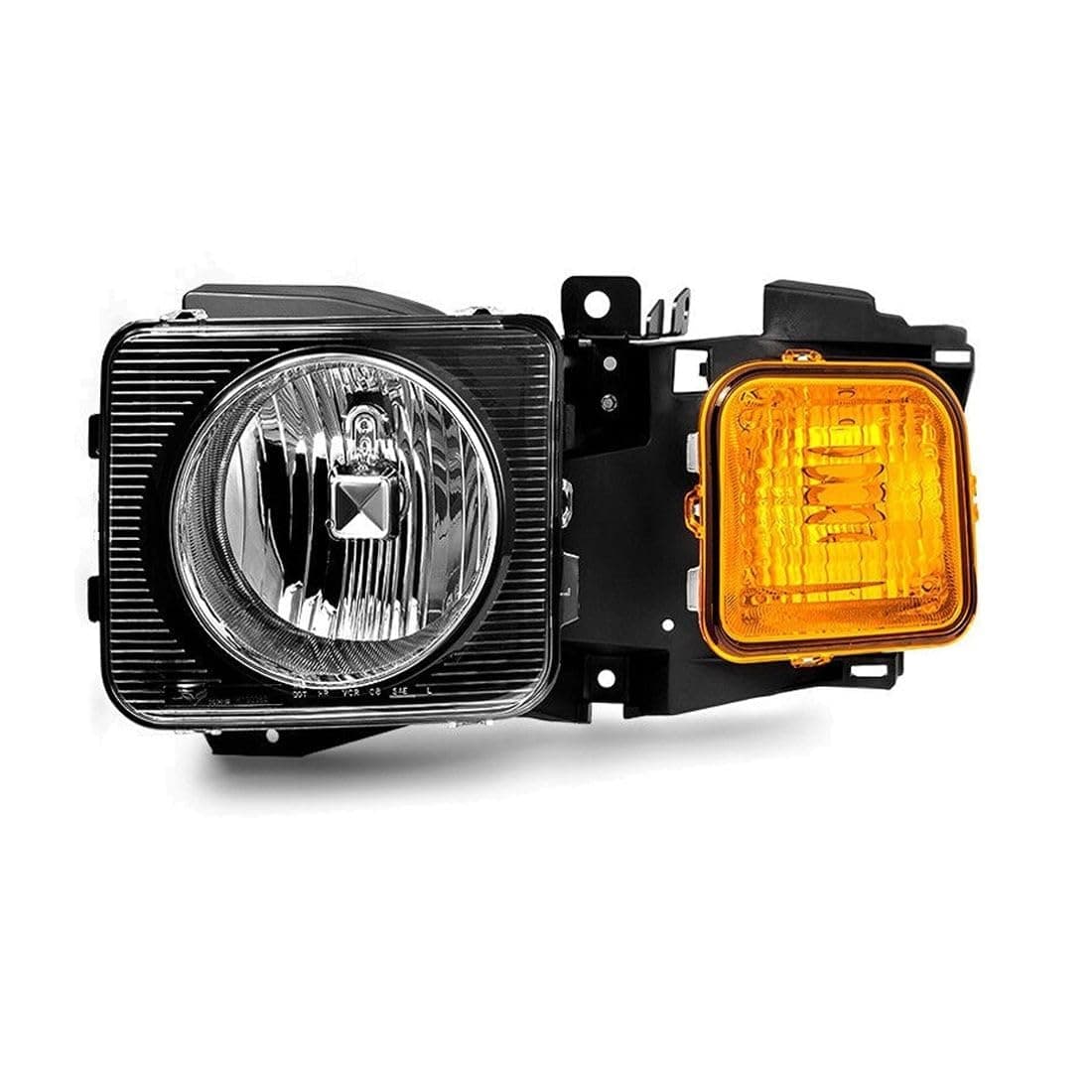 Headlight For Hummer for H3T 2009-2010 Headlamps Replacement Driver Side Chrome-Housing Heavy Duty 125-5116
