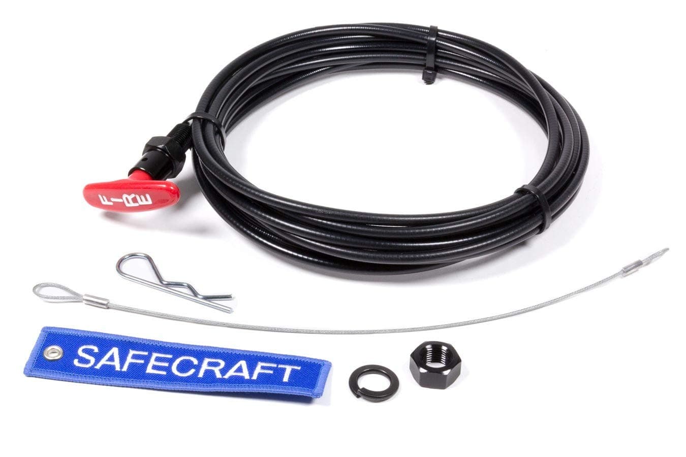 Safecraft(56-1421) 15' Pull Cable Assembly for Motorsports Fire Suppression System