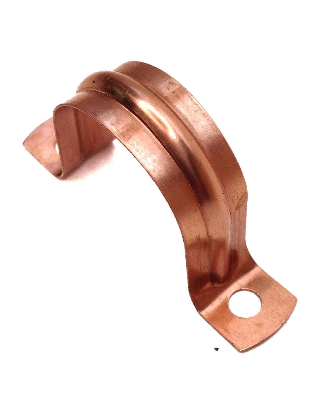 15mm Copper Pipe Clips - Pack of 10