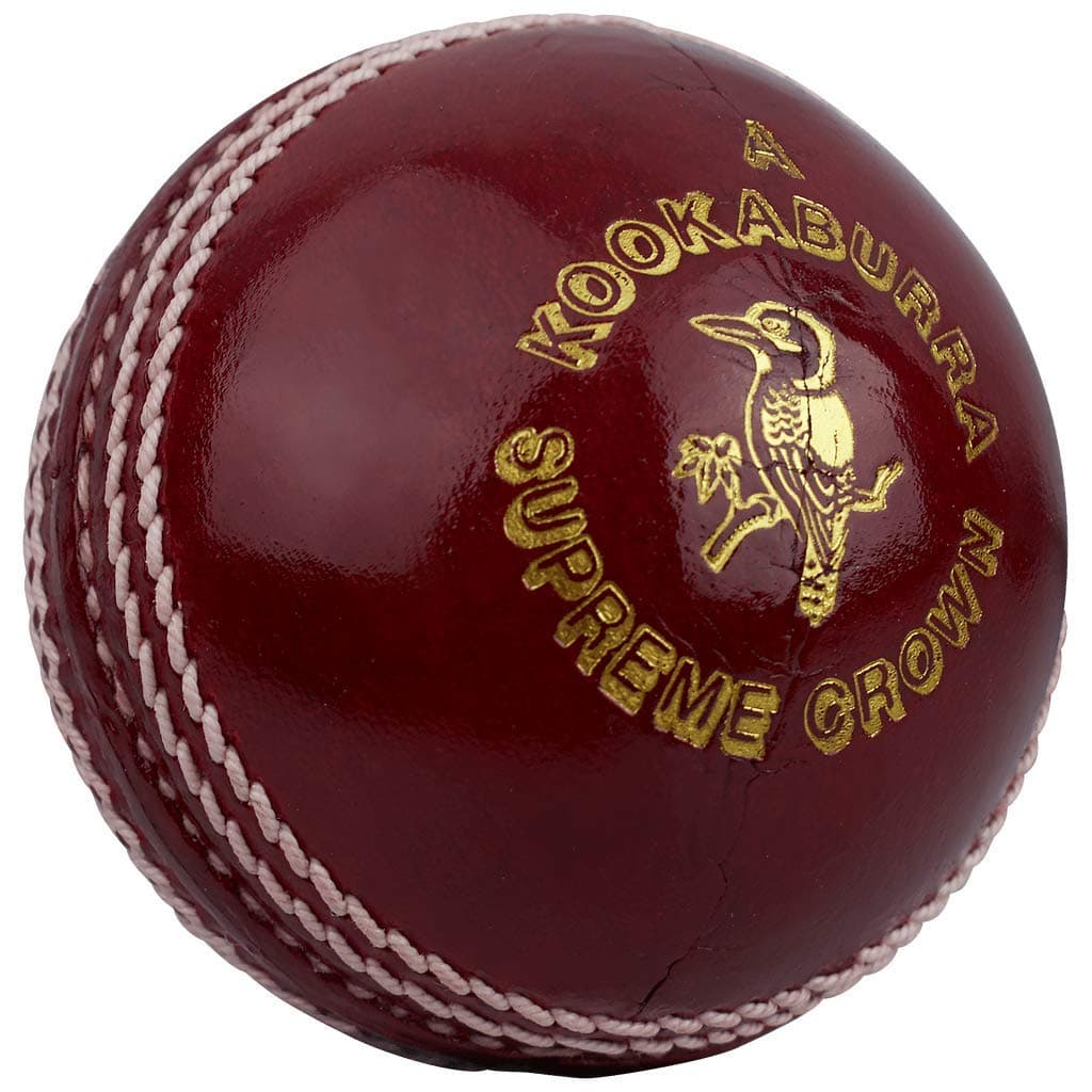 Kookaburra Supreme Crown Cricket Ball - Red ***New