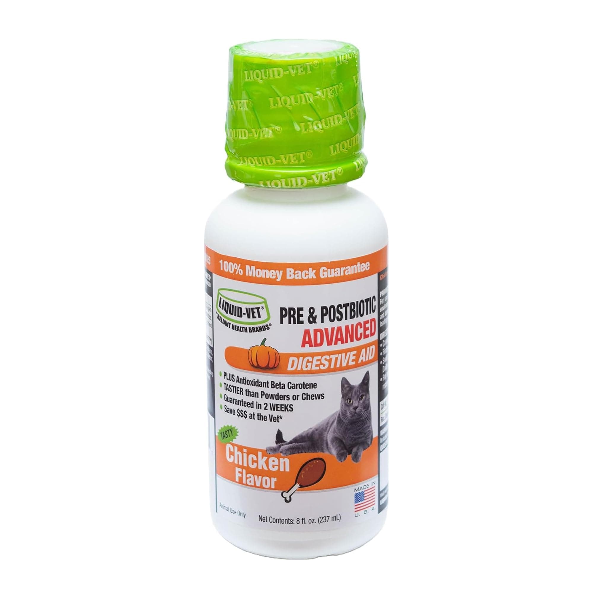 Feline Pre & PostBiotic Advanced Formula, 8 oz (Chicken)