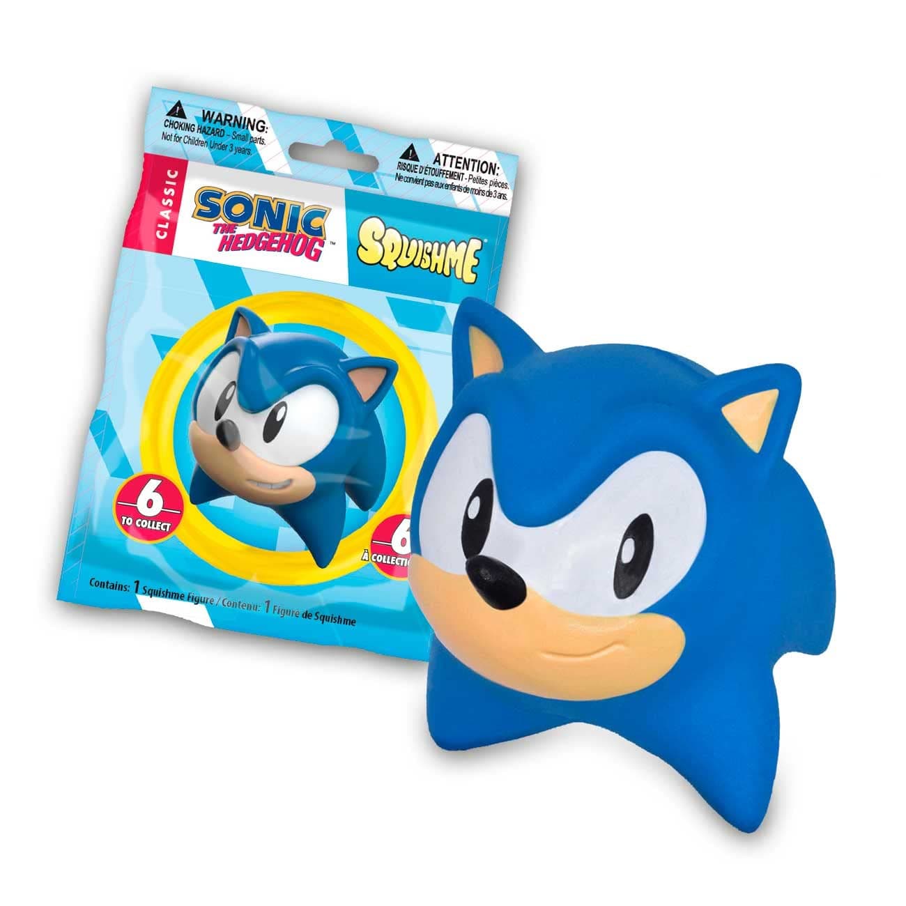 Sonic The Hedgehog SquishMe Series 1 Blind Pack – Officially Licensed Collectible Slow‑Rise Foam Figure – Random Character