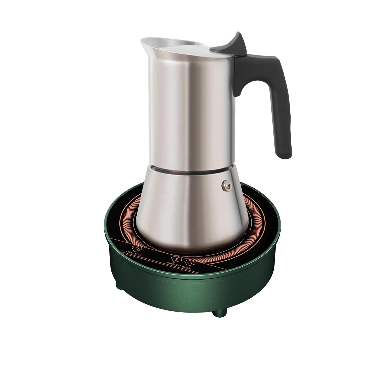 Portable Mini Induction Cooktop 700W 120V Compact Single Burner Hot Plate for RV Travel Camping Dorm and Small Kitchen