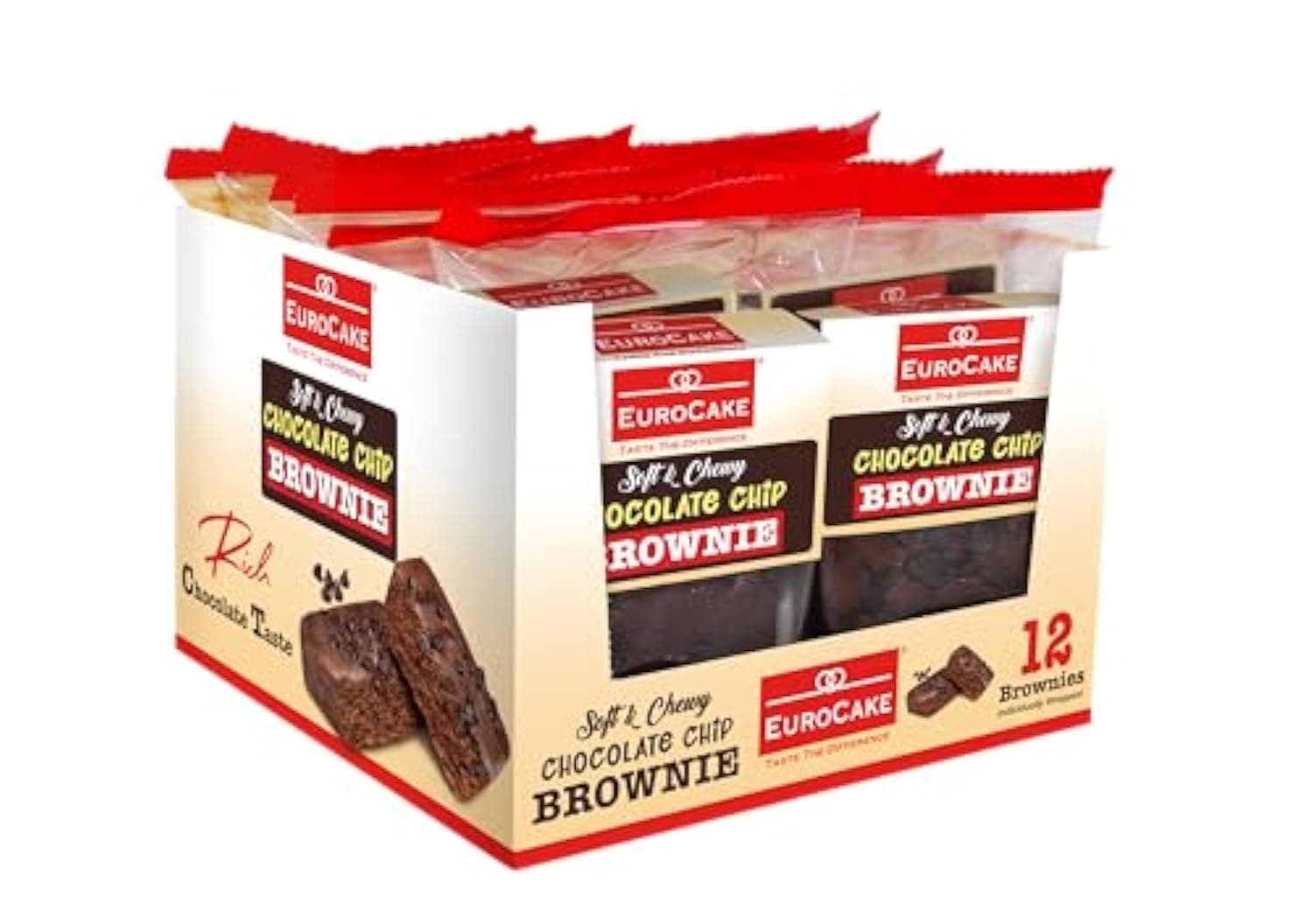 Euro Cake Chocolate Chip Brownie 50 g