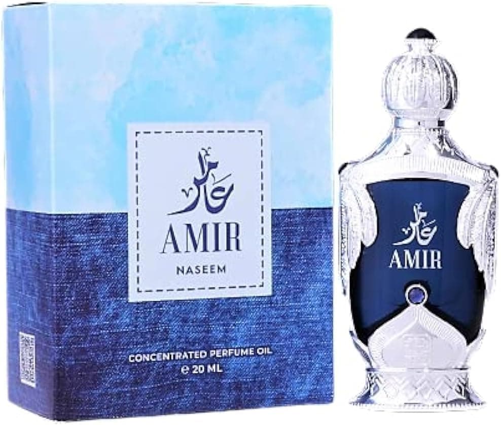 Amir Attar 20 ML | Luxury Attar Perfume for Men | Natural, Alcohol Free, Long Lasting Fragrance