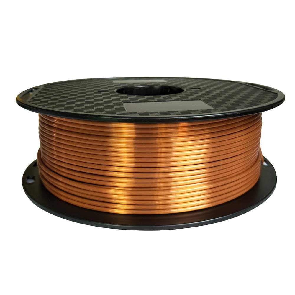 CC3D Silk Copper PLA 2.85mm 1KG 3D Printer Filament Shiny Filament Spool 3D Printing Material Silky PLA Metal Matallic Copper Color