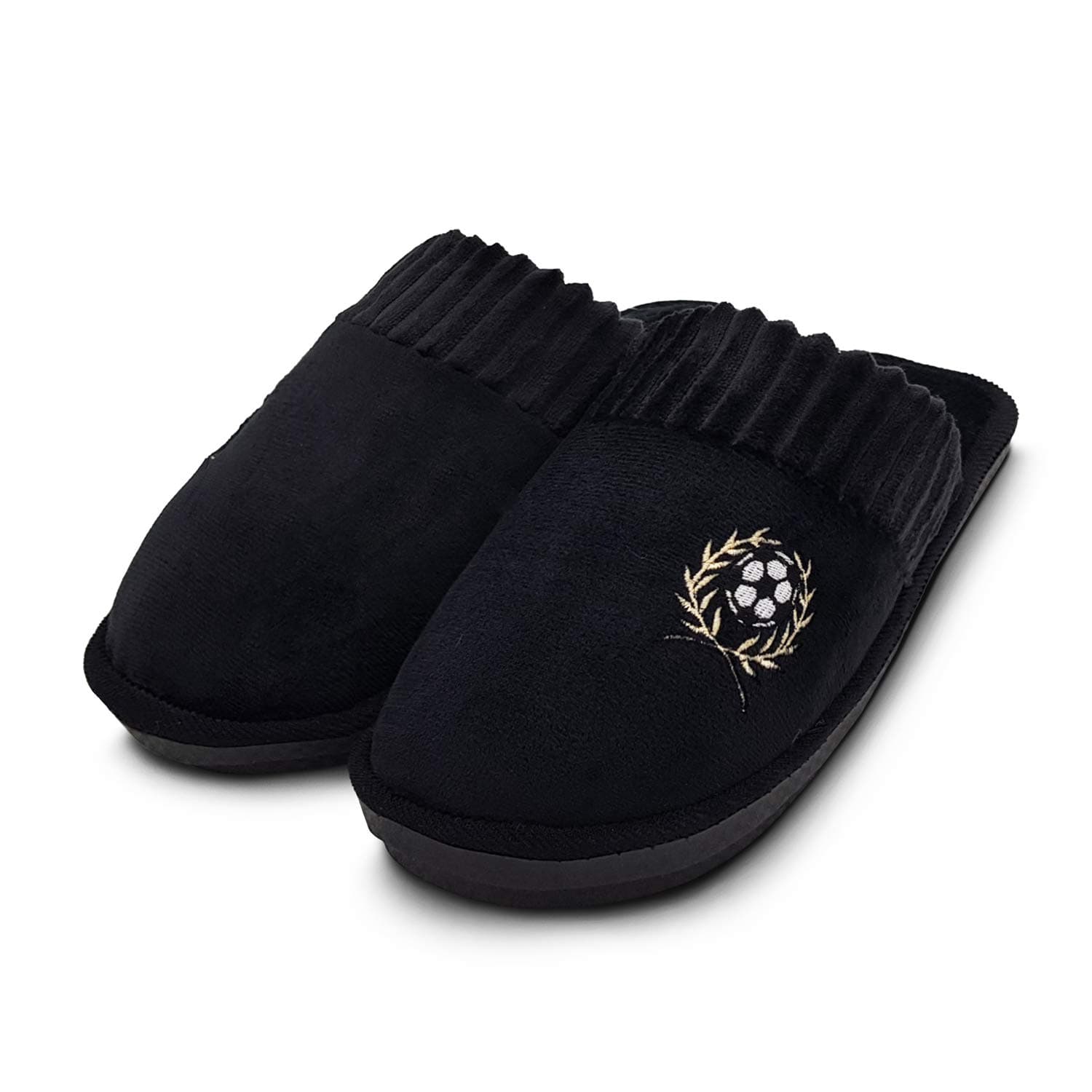 VRITRAZMens Winter Fur Slippers