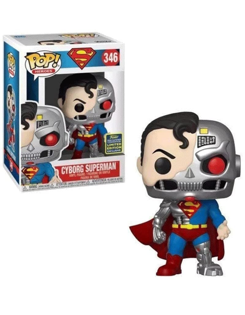 Funko POP Heroes: Superman - Cyborg Superman (SDCC 2020 Shared Exclusive)