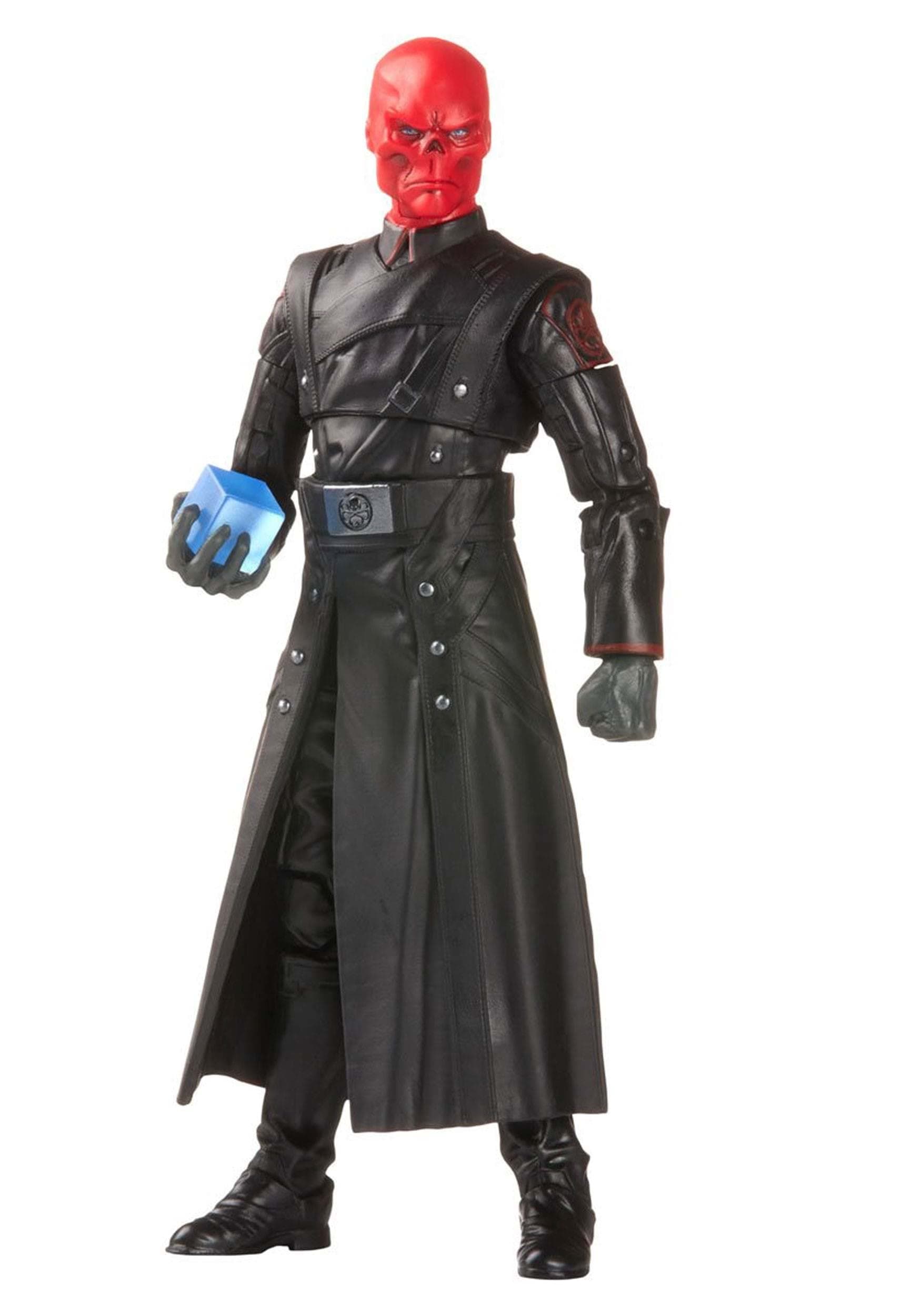Legends Series MCU Disney Plus Red Skull What If Series Action Figure 6-inch Collectible Toy, 1 Accessory and 1 Build-A-Figure Part