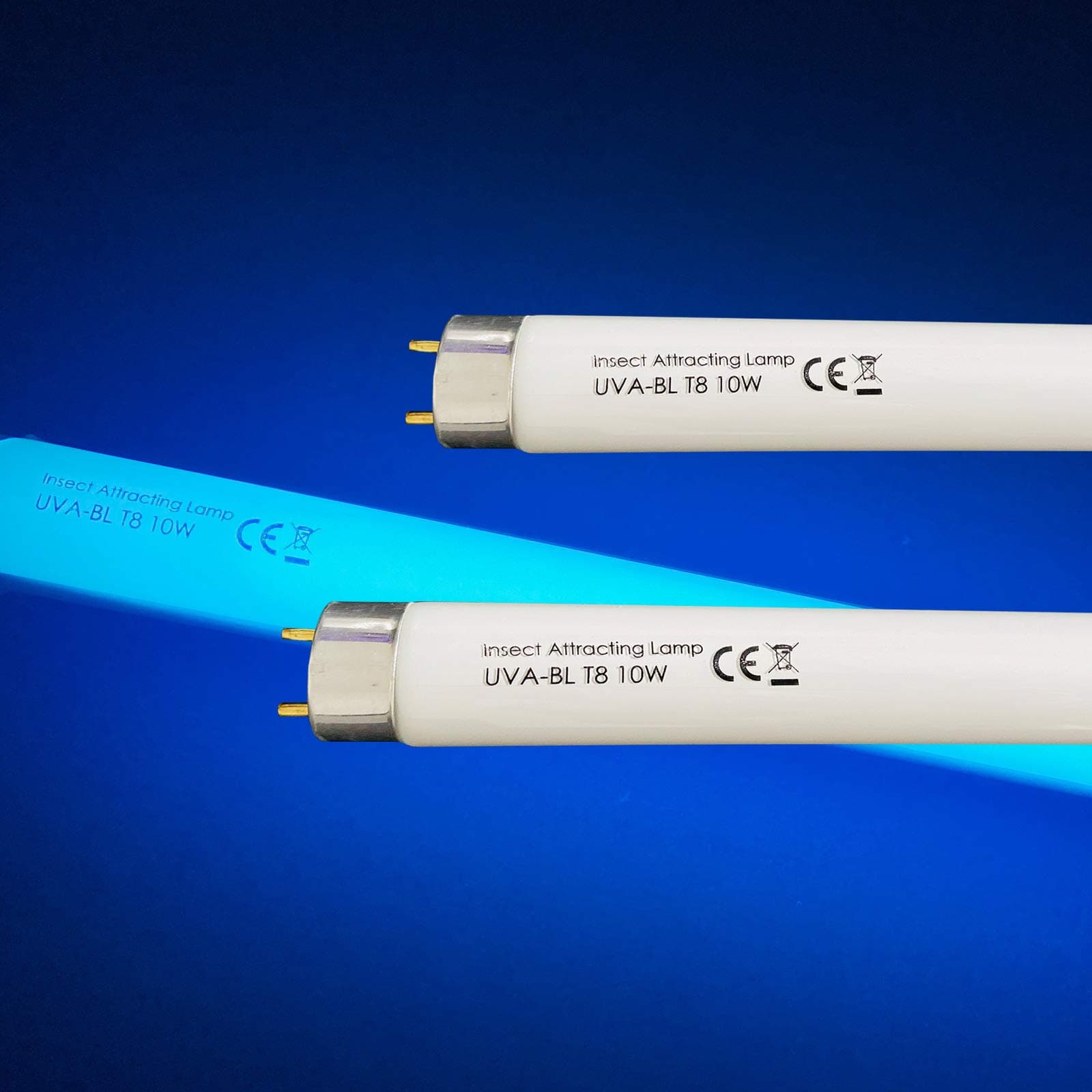 Konideke 2 Pack T8F10W BL 10W Replacement Bulbs Fit for 20W Machine, 13'' Linear Fluorescent Tubes lamp, T8 Tube Black Light,365nm