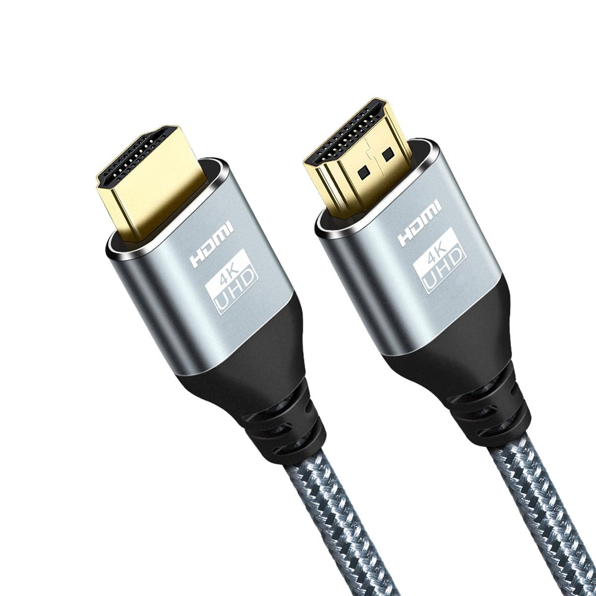 Cheges HDMI Cable 4K 60 Hz 20 ft, High Speed HDMI 2.0 Cables, 18Gbps, 4K @ 60Hz, Ultra HD, 2160P,1080P, ARC, 3D, HDCP 2.2 Cord Braided, for Laptop, Monitor, PS5, PS4, Xbox One, Fire TV
