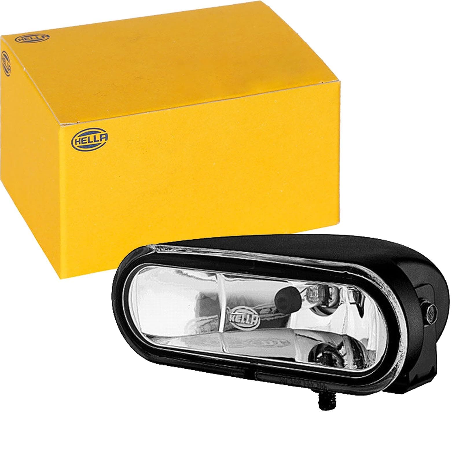 HELLA 1NA 008 284-801 FF/Halogen-Fog Light Set - FF 75 - 12V - mounting - Lens Colour: Crystal clear - left/right - Kit - Quantity: 2
