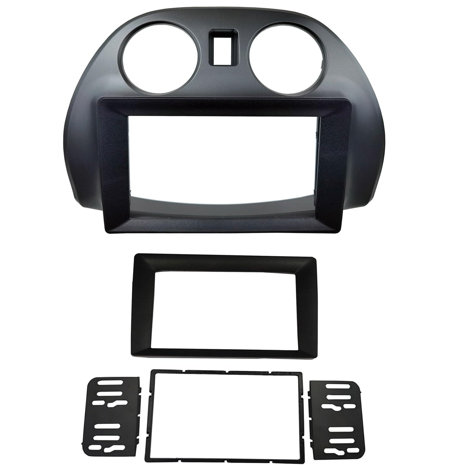 Radio Stereo Bezel for Mitsubishi Eclipse 2006-2011 Dash Installation Mount Trim Kit Fits 9" and Double Din