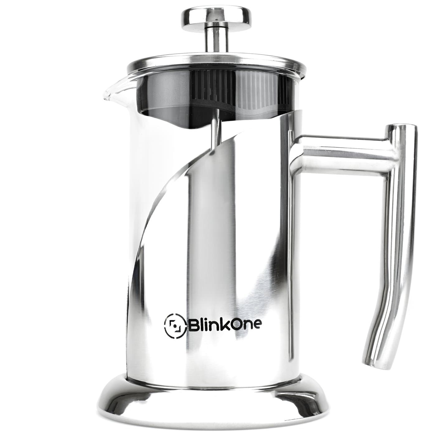 French Press: Single, Double and Up-to Three Serve Cup Espresso Coffee Maker (12 Oz)