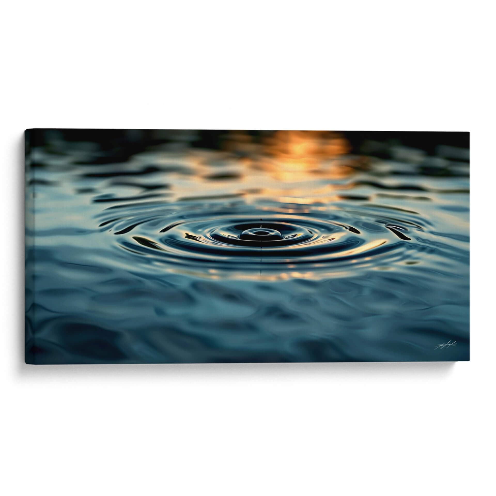 Canvas Lab | SERENE - 1 by DeLaVegaGaming | 40 x 20 in | Canvas Print Wall Art | Illustrations, Scenery, Decorative | Wall Decor for Bedroom, Living Room or Office