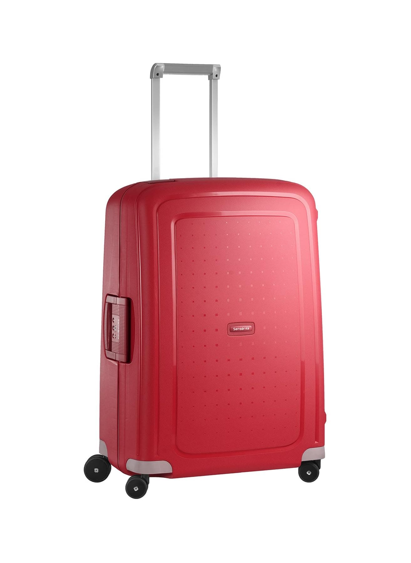 Samsonite S'Cure - Spinner M Suitcase, M (69 cm), 79 L, Red (Crimson Red)