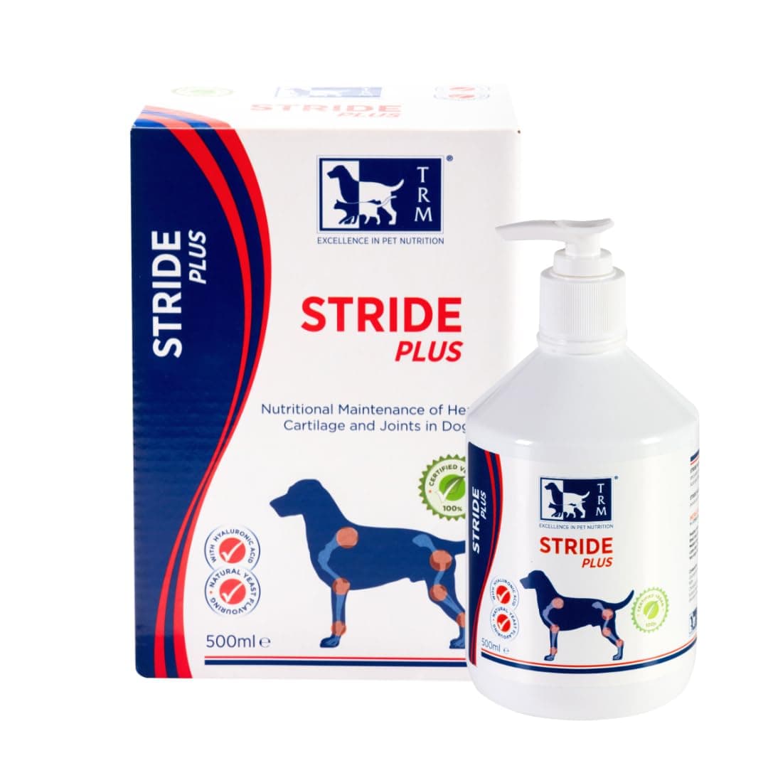 TRM Pet Stride Plus Joint Aid For Dogs - 500ml Liquid Joint Supplement For Nutritional Maintenance Of Healthy Cartilage And Joints - The Natural Way To Keep Your Dogs Joints Mobile