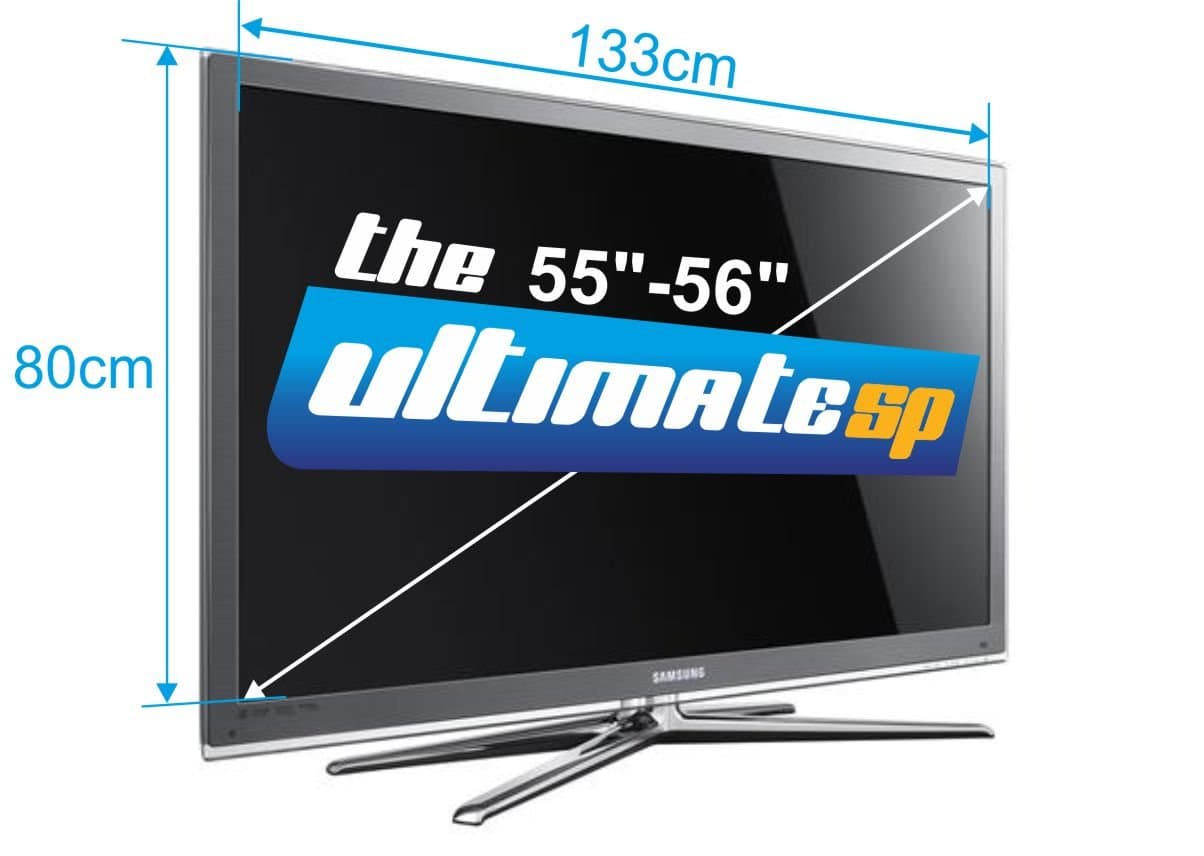 55" - 56" ULTIMATE Anti-Glare TV Protector for LCD LED Plasma 3D HDTV