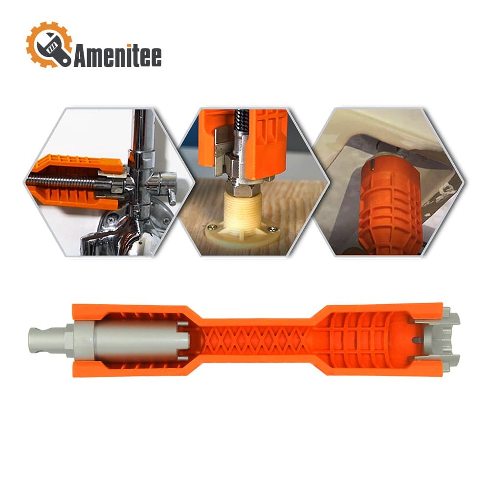 Amenitee Faucet and Sink Installer, Orange