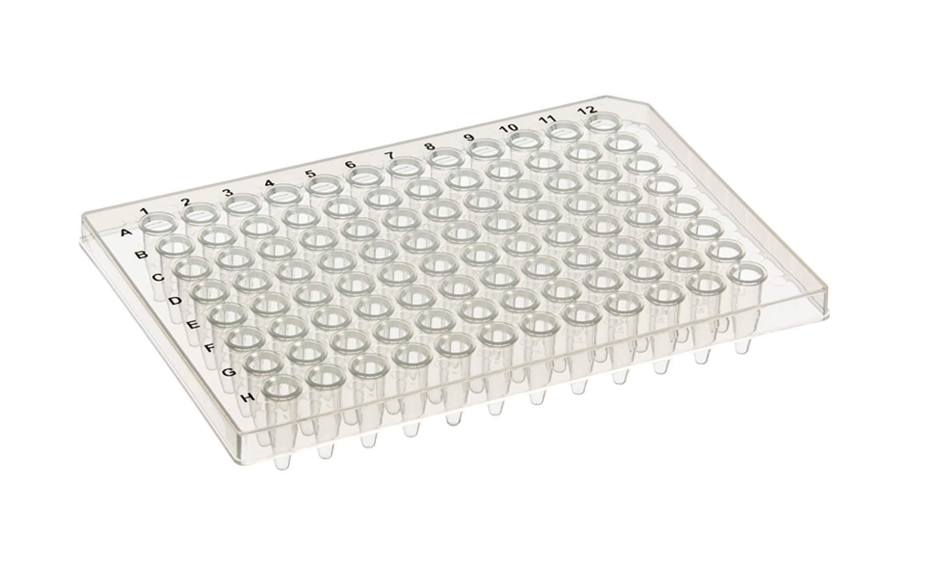 PCR 96 Well Plate- Half-Skirt (10 Plates)