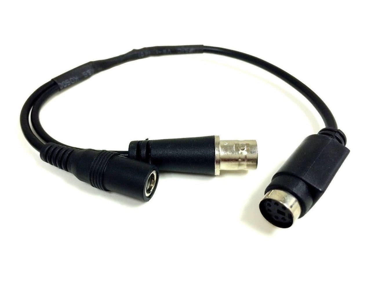 LOREX Cable 4-6 Pin DIN Connector + BNC Female Adapter Nippon America