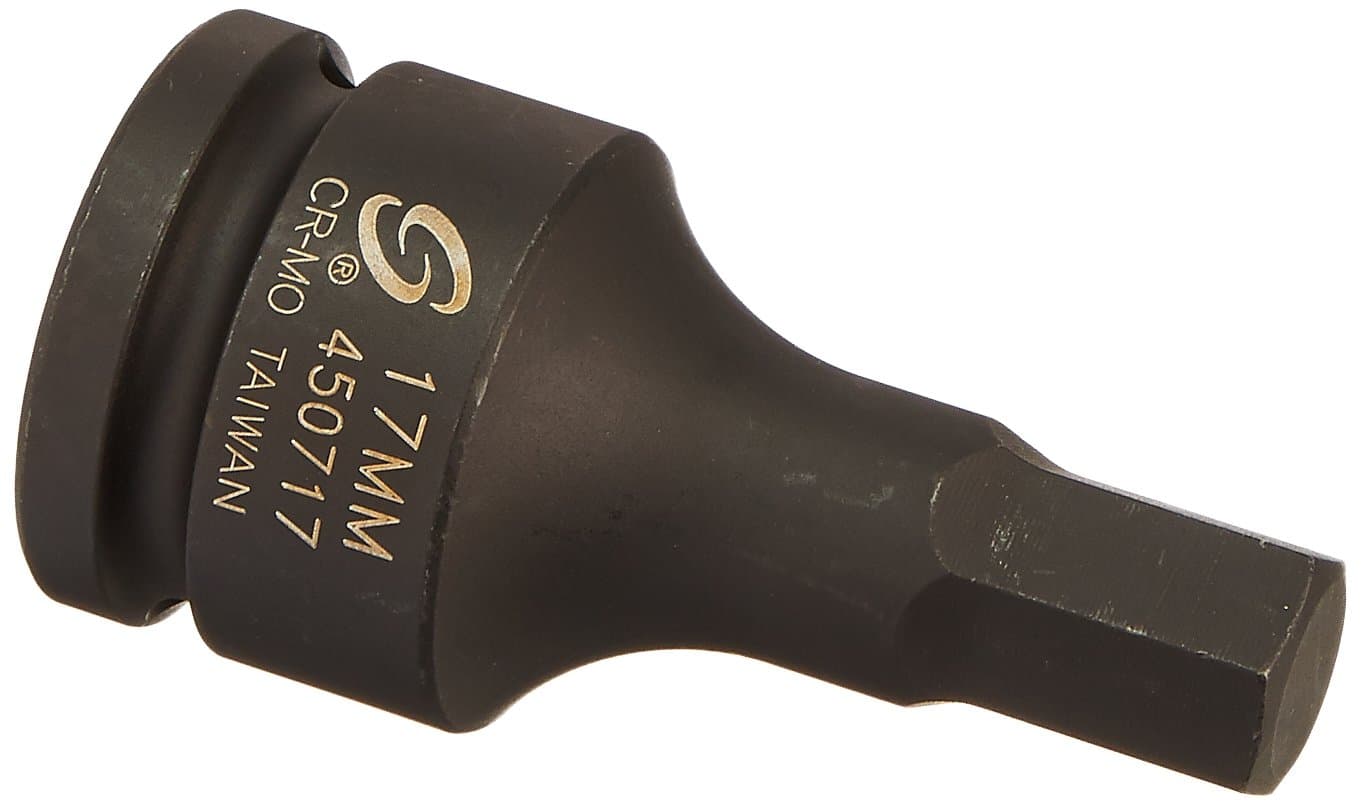 Tools 450717 3/4-Inch Drive 17-mm Hex Driver Impact Socket