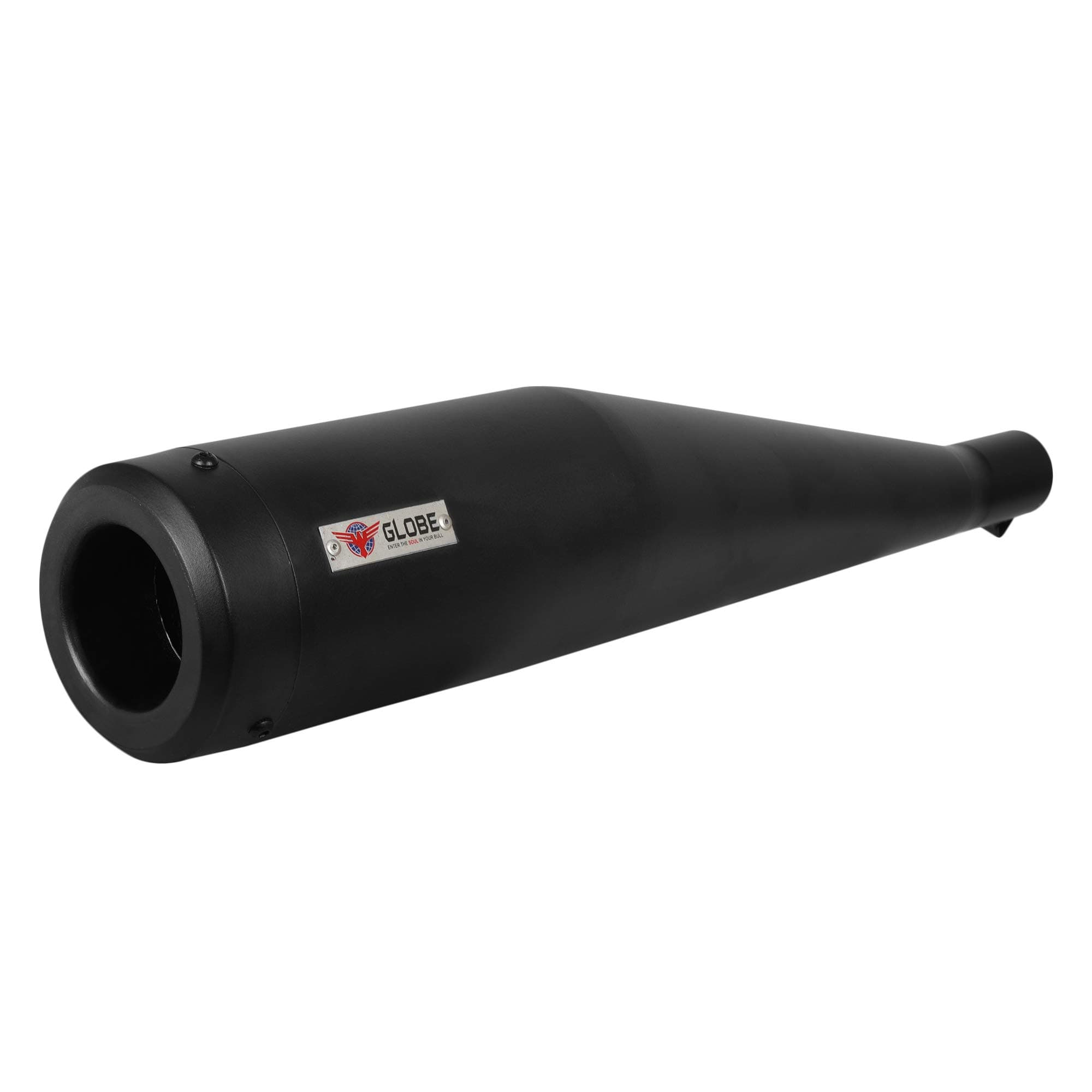 Cobra Exhaust Silencer Compatible For Classic | Standard | Electra | Thunderbird 350/500 (Black)