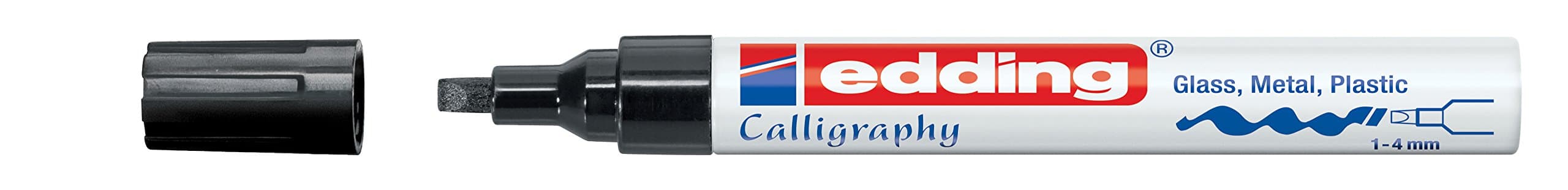 Edding Creative Kallografie Gloss Paint Marker 755, 1 4 mm, black