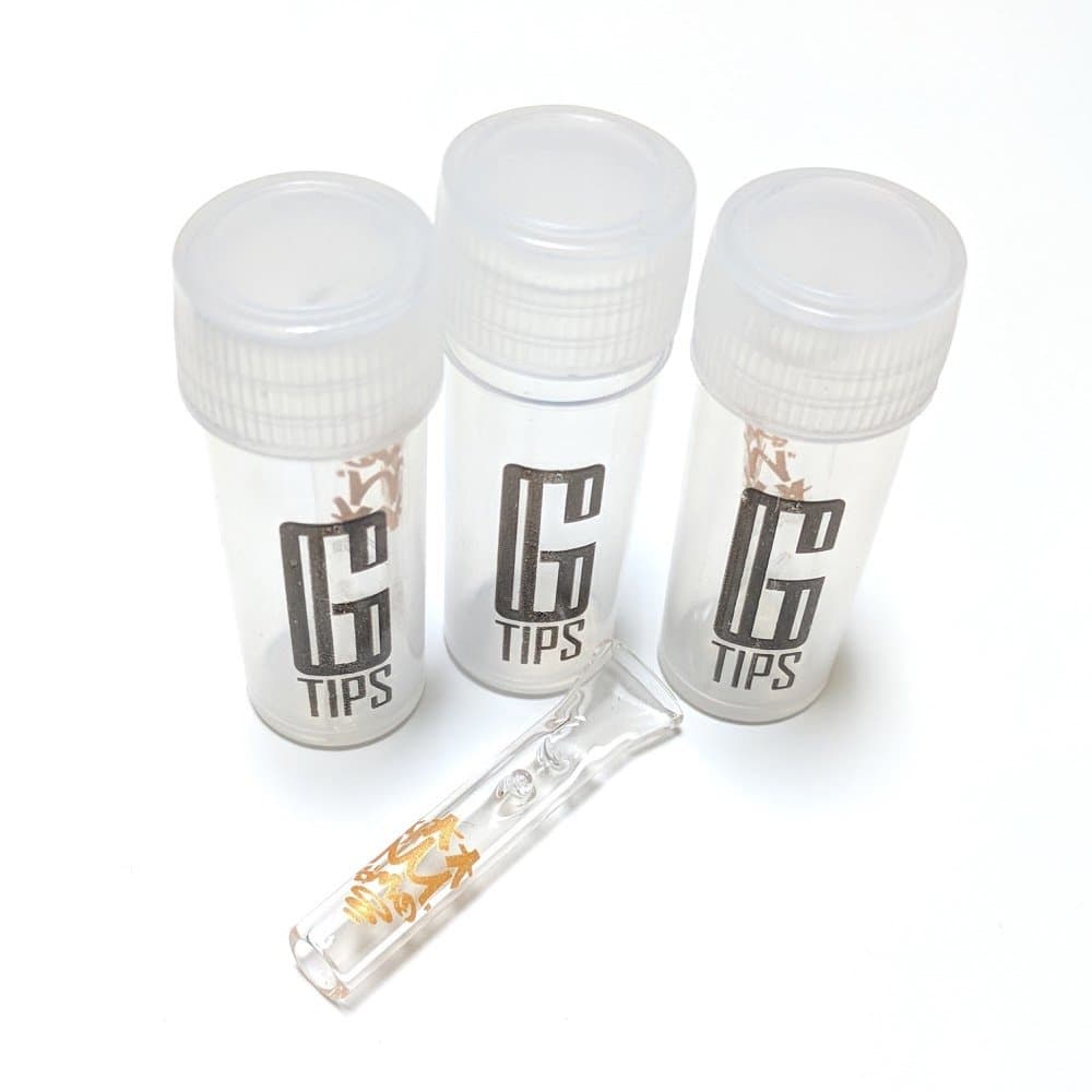 G TIPS X SMO-King Gold - Slim Tip - Flat Mouthpiece - 6mm