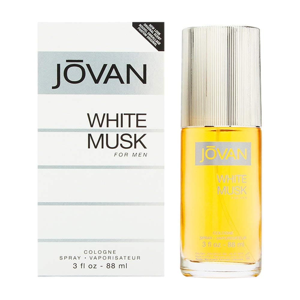 Jovan White Musk - perfume for men ,Eau De Cologne Spray- 88ml