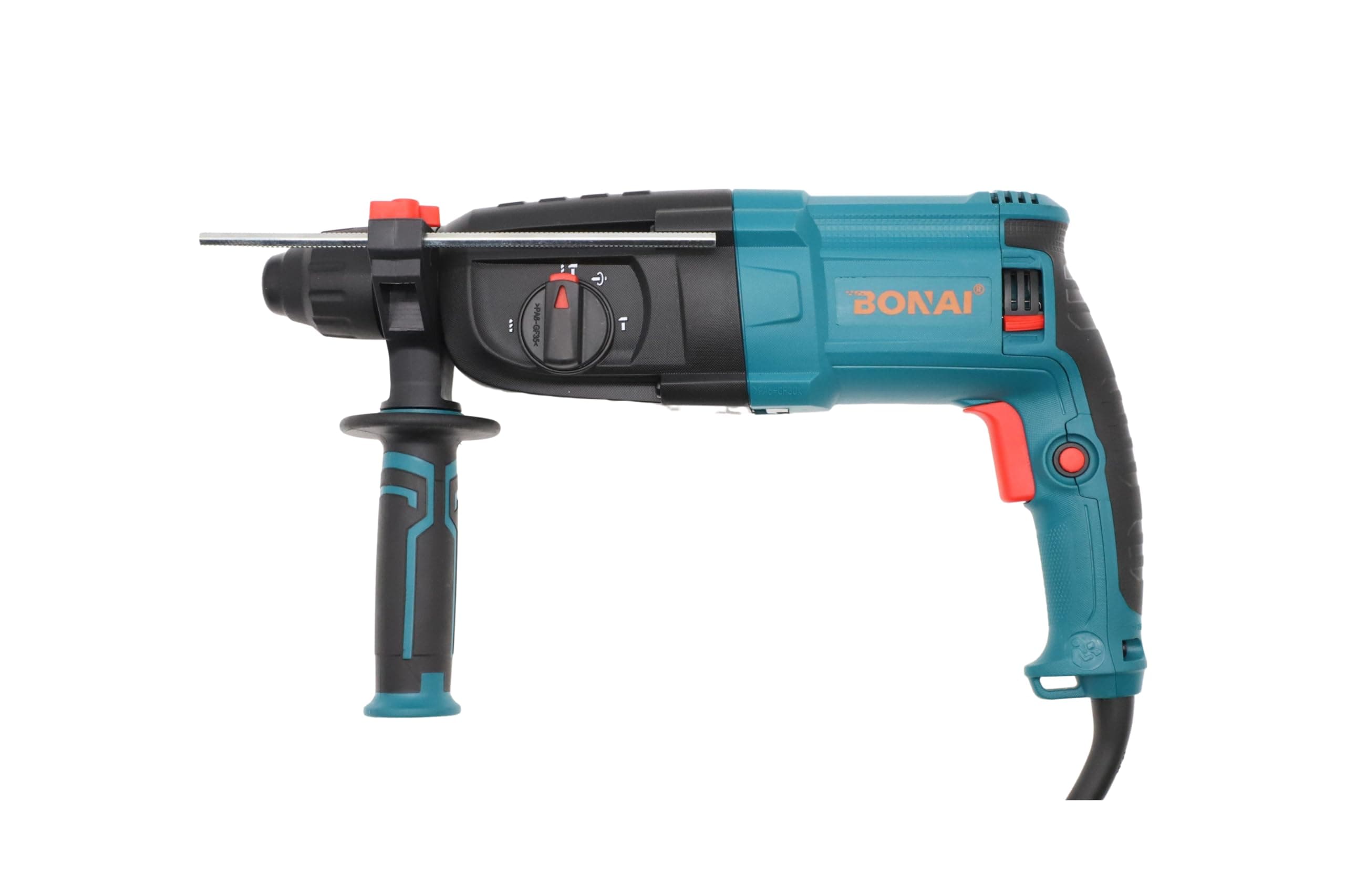 Variable Speed Rotary Hammer Drill, 26mm SDS Plus Demolition Hammer for Concrete Drill, Functions Reduced Vibration System With 360° Rotating Auxiliary Handle