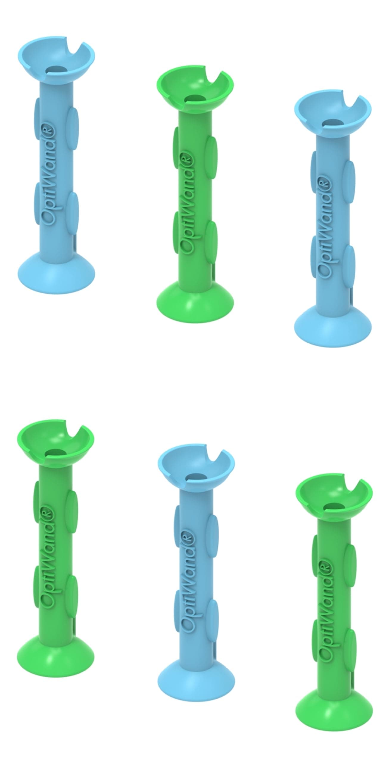 OptiWand 6 Pack Soft Contact Lens Insertion & Removal Tool. Not a Suction Cup for Soft Lens Removal. It Will Help Pinch Soft Lenses. Colored Eye Lenses applicator inserter Remover Installer Extractor